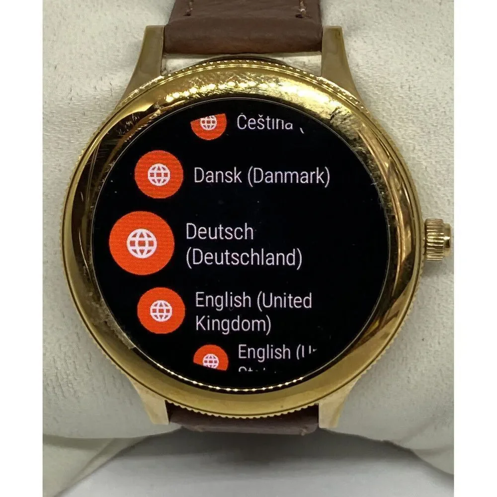 Fossil Gen 3 Authentic Genuine Smart Watch Custom Band FTW6006 DC758